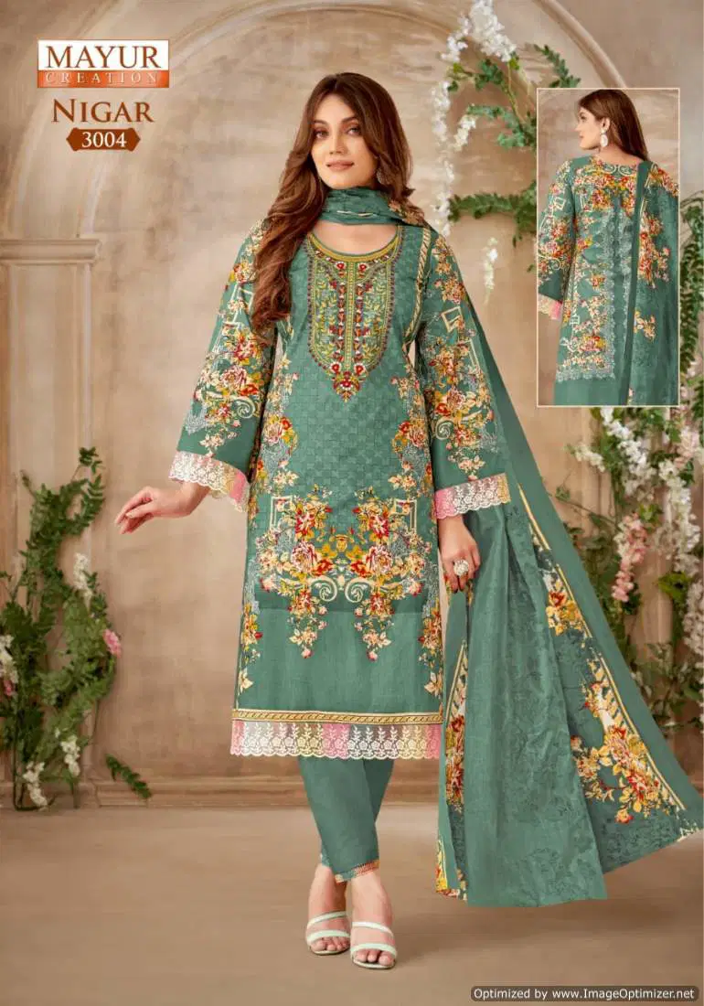 Nigar Vol 3 By Mayur Daily Wear Pure Cotton Dress Material Wholesale online
